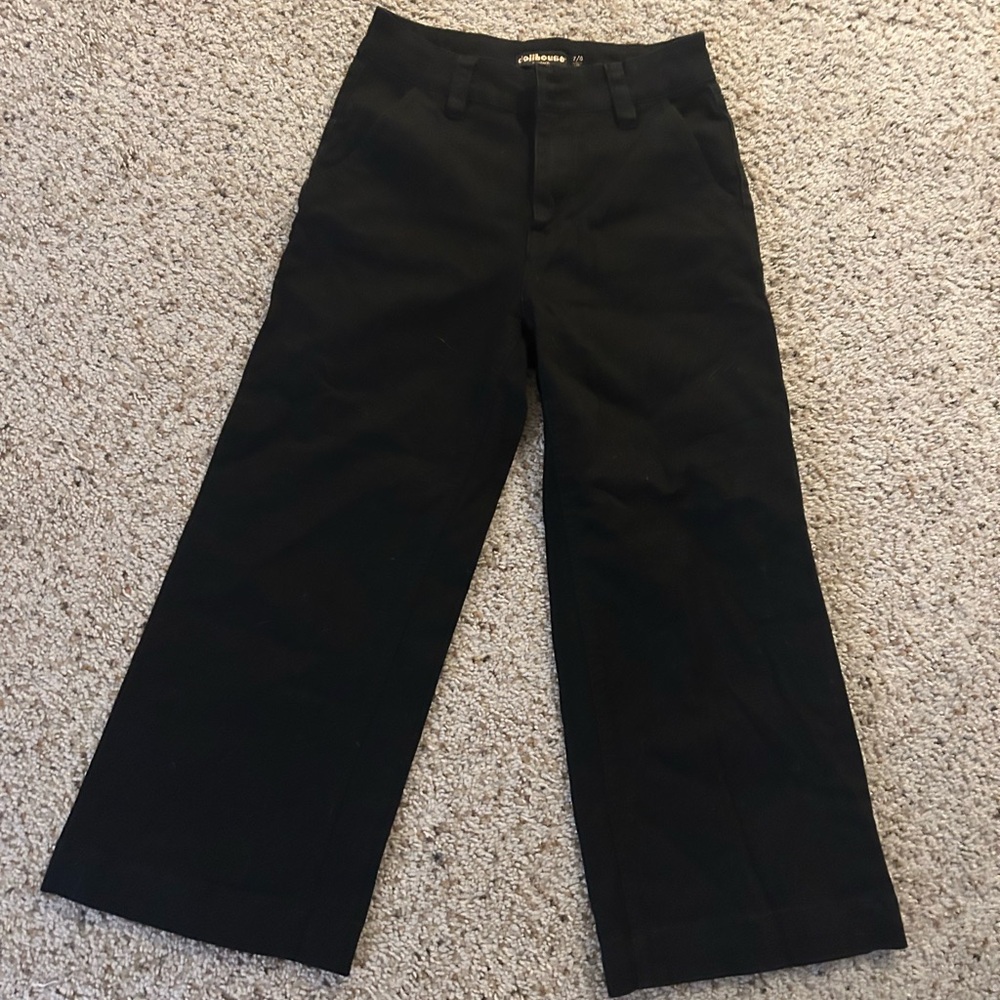 Y2K vintage wide leg black pants